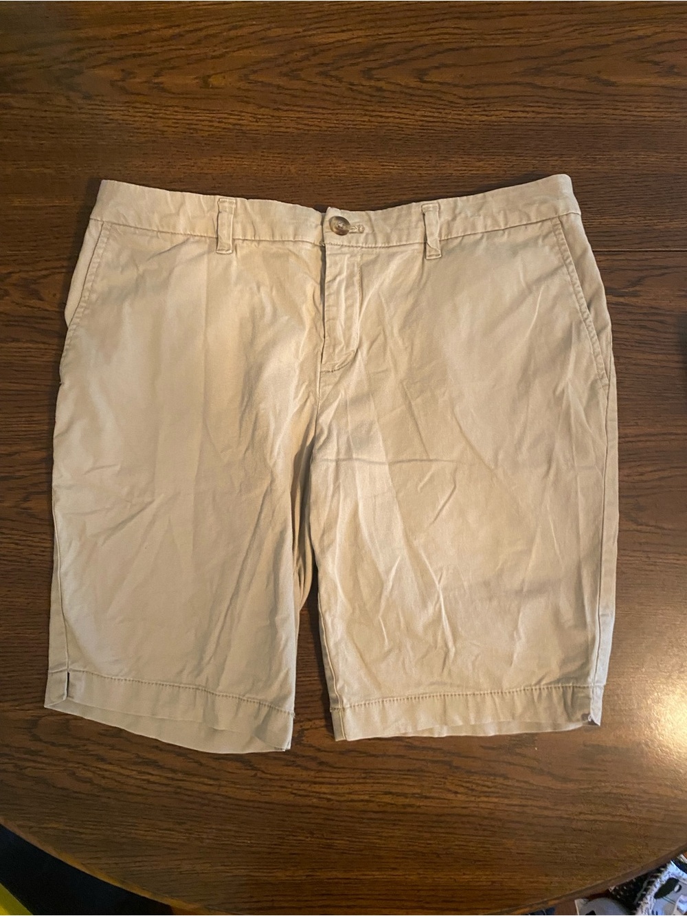 Classic womens Khaki Shorts - Lightweight Casual Chino